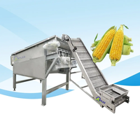 Machine à éplucher les cosses de maïs sucré de haute qualité