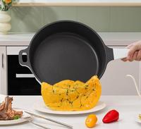 Poêle en céramique antiadhésive pour cuisinières à induction domestiques 30 cm 32 cm