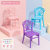 Chaise d'enfant empilable en plastique épaissi antidérapante pour l'apprentissage, prix usine JIETUO