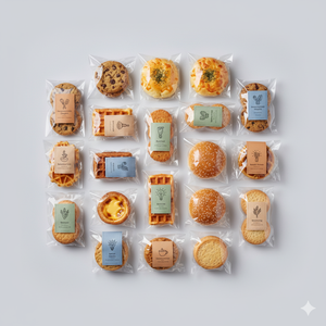 Sac auto-adhésif OPP transparent en cristal de taille personnalisée pour les emballages de biscuits, de pâtisseries et de collations - Product Image 5