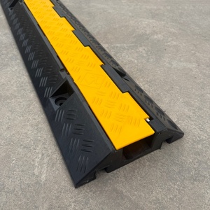 ตัวป้องกันสายเคเบิลยางแบบหนาพิเศษ 1 ช่องสำหรับป้องกันสายไฟ - Product Image 1