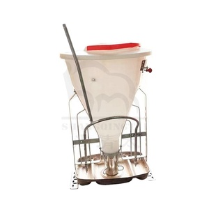 Alimentador húmedo y seco de plástico, equipo de granja de cerdo, equipo de pigmentación, alimentador de cerdo <span class=keywords><strong>para</strong></span> fatten crate feeders, 100 kg - Product Image 1