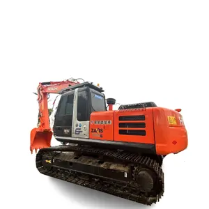 95% novas escavadeiras com acessórios completos Zaxis 200G Motor Caterpillar escavadeira Hitachi em promoção