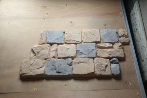Ladrillos de piedra <span class=keywords><strong>caliza</strong></span> triturada Pu Fortress Big Slab para paredes exteriores de villas modernas y paisajismo de patios al aire libre - Product Image 2