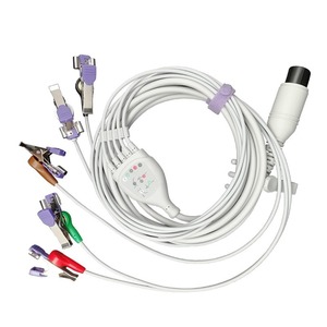 Paarse multifunctionele draagbare ECG-clip voor honden, veilig en betrouwbaar voor gebruik in ziekenhuizen, met monitoring voor dieren- en huisdier-ECG-apparaten - Product Image 6