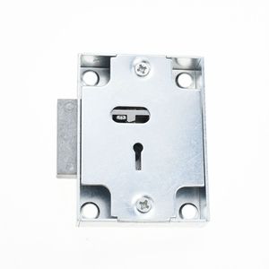 YH1250 Serrures d'armoire électroniques pour casiers de gymnastique Serrure de porte à finition blanche avec clé et <span class=keywords><strong>empreinte</strong></span> digitale pour une utilisation en intérieur - Product Image 2