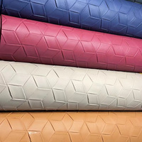 Bagage en cuir PU grain litchi mat en stock ; Tissu souple, infroissable, imperméable et résistant à l'abrasion Modèle 1013-6