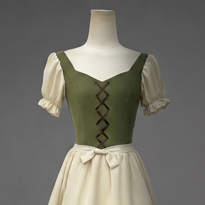 Costume de ballet paysan personnalisé Giselle Coppelia, tutu romantique pour filles et femmes, robe de ballet pour spectacle théâtral - Product Image 2