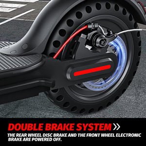 JLM J03 PRO Scooter Eléctrico Plegable con Batería de Litio, Resistente al Agua, Capacidad de Carga de 120 kg, 350W, para Viajes Diarios, Agente de Almacenamiento Europeo - Product Image 4