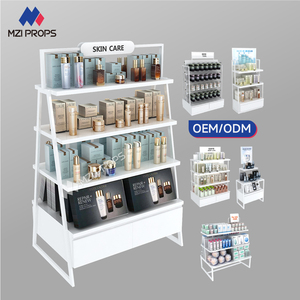 Exhibidor <span class=keywords><strong>de</strong></span> <span class=keywords><strong>Madera</strong></span> para Cosméticos <span class=keywords><strong>de</strong></span> Primera Calidad con Iluminación LED, Ecológico y Duradero, para Tiendas Minoristas - Product Image 1