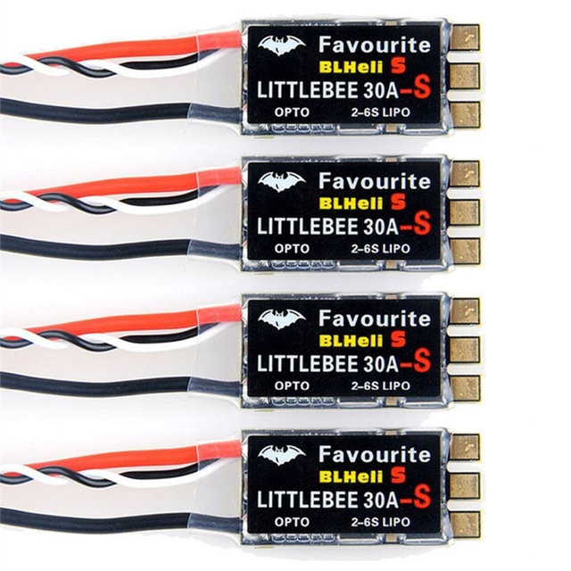 Little Bee BLHeli_S SPRING 2-6S 20A 30A ESC DSHOT ESC Speed Controller For QAV-X FPV Drone Quadcopter