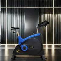 Vélo de spinning professionnel multi-réglable en acier avec résistance magnétique et roue principale stable de 18 kg pour usage en salle de sport