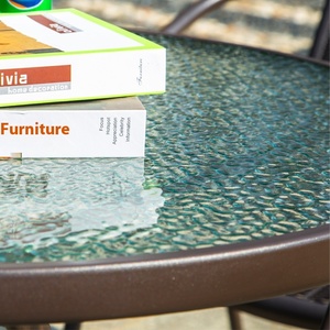 Bền sắt nghệ thuật gấp bàn ăn cho cà phê ngoài trời gian hàng bãi biển căn hộ nhỏ sân hoặc khách sạn giải trí sử dụng - Product Image 4