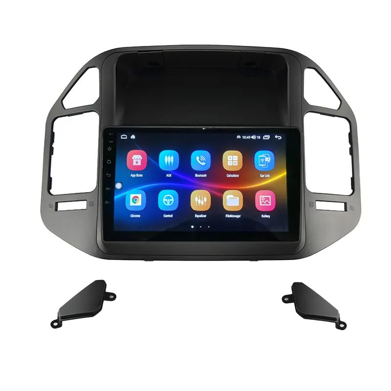 Android 11 Vertical Screen Car Video For Mitsubishi Pajero V73 2004-2011 Car DVD Player IPS DSP 4G LTE GPS Car Radio