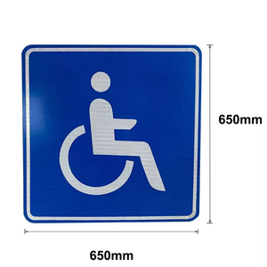 Tùy chỉnh nhôm quy định Giao Thông Đường Bộ cảnh báo an toàn kim loại an toàn chức năng an toàn giao thông dấu hiệu phản chiếu dấu hiệu giao thông - Product Image 4