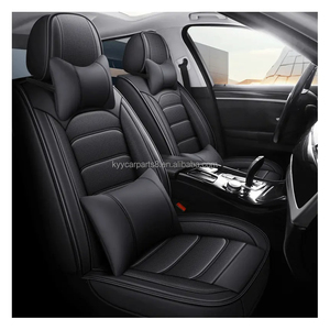 Housse de siège de voiture spéciale pour usage spécial, couleur noir et rouge, <span class=keywords><strong>5</strong></span> <span class=keywords><strong>places</strong></span>, ensemble complet pour Volkswagen Jetta VA3 - Product Image 4