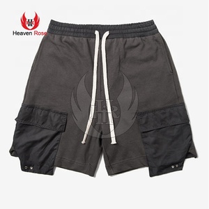 Pantalones cortos de moda informales ajustados de verano de talla personalizada para hombre, precio al por mayor de fábrica antiarrugas con servicio OEM - Product Image 1