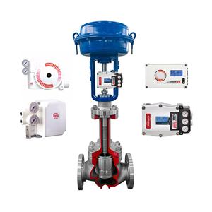 Posicionador de Válvula Digital Flowserve Logix 3800 3200md 520md y Regulador de Filtro de Aire Fisher 67CFR con Válvula Neumática OEM - Product Image 5