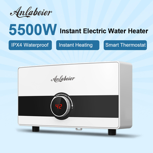 เครื่องทำน้ำอุ่นไฟฟ้าแบบไร้ถัง 8000W จ่ายน้ำร้อนพร้อมกันทั้งบ้าน พร้อมเทอร์โมสตัทดิจิตอล 220V/240V - Product Image 5