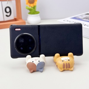 Accessoires de mode pour la maison et le bureau, support de <span class=keywords><strong>téléphone</strong></span> en forme de chat, cadeaux en résine animale pour les amoureux des chats - Product Image 5
