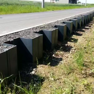 U-Type 9mm <b>Thick</b> PVC <b>Sheet</b> Pile 10mm <b>Thick</b> Vinyl for Embankment Construction for Moulding Processing - Product Image 3