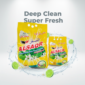 Detergente en Polvo para Lavandería de Alta Espuma, Precio Bajo, Paquete de Fábrica OEM, Venta al por Mayor a Granel en África - Product Image 5