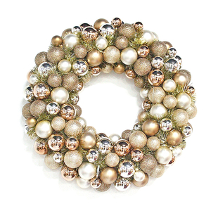 Ghirlande della sfera di natale della decorazione domestica dell'interno di alta qualità 40cm per la decorazione d'attaccatura della porta d'ingresso - Product Image 3