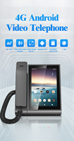 4G Android 13 8 pouces HD appel vidéo écran tactile Split Design combiné magnétique tablette WiFi SIM bureau fixe téléphone sans fil HA06