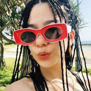 Gafas de Sol Rectangulares de Gran Tamaño para Hombre y Mujer, Moda 2022, Protección UV400, Coloridas, Cuadradas - Product Image 2