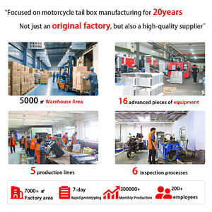 Venta al por mayor <span class=keywords><strong>Honda</strong></span> CB400X <span class=keywords><strong>CB500X</strong></span> Acero inoxidable estante maletero Motor soportes de techo para caja de entrega de alimentos motocicleta equipaje de viaje - Product Image 3