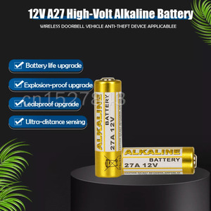 แบตเตอรี่อัลคาไลน์แห้ง10ชิ้น/ล็อต A27แบตเตอรี่12V สำหรับกริ่งประตูรถยนต์รีโมทคอนโทรล G27A MN27 MS27 <span class=keywords><strong>GP27A</strong></span> A27 L828 ALK27A V27GA - Product Image 4
