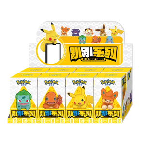 Set di Action Figure Pokémon Eevee <span class=keywords><strong>Serie</strong></span> Papap, Modellini Pikachu, Statuette Poke Mon, Giocattoli per Bambini, Regalo, Scatola Sorpresa - Product Image 1