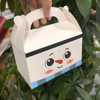 Carton de gâteau de dessin animé pour emballage de boîte à biscuits boîte-cadeau créative, boîte d'emballage alimentaire de qualité alimentaire pour enfants personnalisée 250gsm