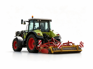 Moissonneuse-batteuse compacte haut <span class=keywords><strong>de</strong></span> gamme GM100, moteur 190 CV, transmission par engrenages avec boîte <span class=keywords><strong>de</strong></span> vitesses et roulement PLC pour la récolte du maïs - Product Image 1