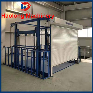 Lift Gudang Industri Baru untuk Gedung Pabrik Dua dan Tiga Lantai, Lift Barang Listrik Kapasitas Besar, <span class=keywords><strong>Platform</strong></span> Tugas Berat - Product Image 6