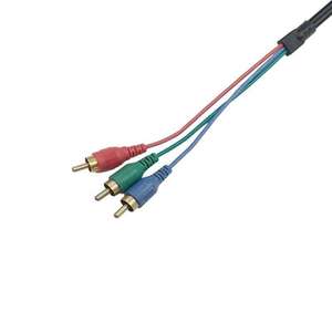 1M SCSI 14 PIN ตัวผู้ไปยัง3xRCA ฮู้ดสาย14Pin ABS ประสิทธิภาพสูงชุดสายไฟอิเล็กทรอนิกส์ - Product Image 3