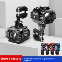 Waterproof Motorcycle LED Spotlights Aluminum Alloy Heat Dissipation Custom Size for Motorbike Electric Scooter 20pcs OEM