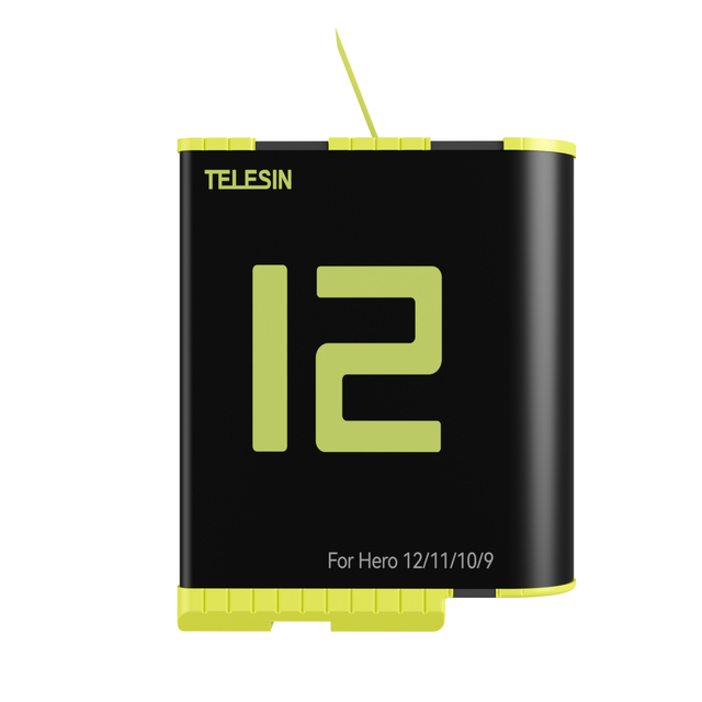 Telesin Lithium Ion Battery Battery For 12/11/10/9 Action Cameras -- Go Pro Battery