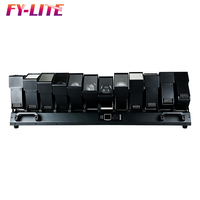 Feiyueyue Barre de lumière matricielle à tête mobile 12*60W avec zoom, 12 perles de lampe LED 4-en-1 de 60W, DMX512.