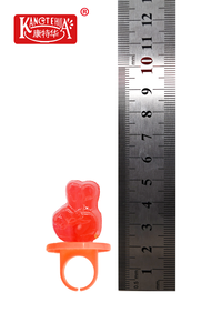 Bonbons en forme de pierre, de papier et de ciseaux, saveur de fruits assortis, bonbons pour les doigts, pour les fournitures de fête, emballage en boîte, dur, multicolores - Product Image 4