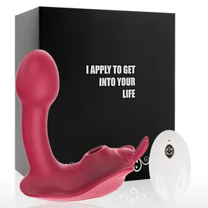 FairyKiss, vibrador femenino inalámbrico, punto G, Juguetes sexuales para mujeres, consolador vibrador con Control remoto, masajeador saxy de succión de clítoris para chicas