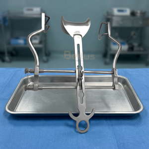 Juego de Retractores Quirúrgicos Ortopédicos de Acero Inoxidable, Espéculo Vaginal Ajustable, Instrumento Manual con Certificación CE ISO13485 Clase I - Product Image 2