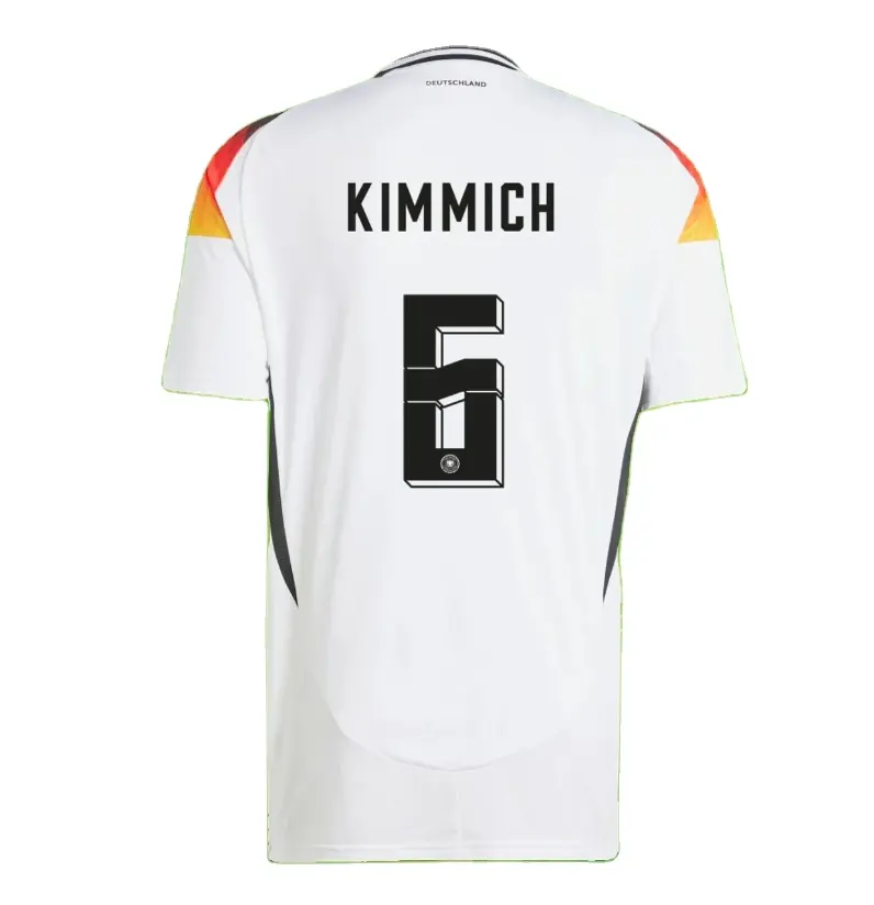 شحن بالإسقاط 2024 قميص كيميتش موسيالا مخصص لكرة القدم الألمانية المنزلية، قميص فريق كرة القدم الالماني الوطني الأوروبي