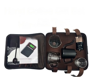 High Quality Luxury <b>Coffee</b> Gift Box Set Grinder Hand Pot Glass Drip <b>Filter</b> Household <b>Coffee</b> <b>Coffee</b> Christmas Gift Coffeeware - Product Image 5