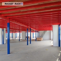 Estantería Metálica ROCKET RACK de Alta Resistencia, Galvanizada, Antioxidante, Capacidad de Carga de 500 kg/m², con Recubrimiento Electrostático en Polvo