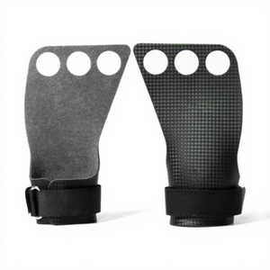 Umicca Protège-poignets en silicone pour musculation, avec revêtement en cuir microfibre et cuir <span class=keywords><strong>de</strong></span> vachette, pour la paume <span class=keywords><strong>de</strong></span> la <span class=keywords><strong>main</strong></span> - Product Image 6