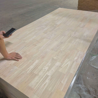Trending Hot Item Polished Rubber Wood Timber Board for Sofa Frame Materials