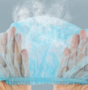 Filets à cheveux, Bonnets chirurgicaux, Bonnets d'infirmière, Bonnets détectables pour la sécurité (avec clip métallique), Bonnets jetables - Product Image 2