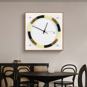 Decoración moderna del hogar de lujo 30*30cm acrílico <span class=keywords><strong>reloj</strong></span> <span class=keywords><strong>Digital</strong></span> <span class=keywords><strong>Mural</strong></span> Simple silencioso sala de estar cocina Oficina decoración <span class=keywords><strong>reloj</strong></span> - Product Image 2