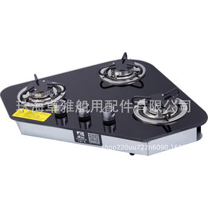 เตาแก๊สแบบพกพา Guangrun สามหัวเตา ขนาด 610x460x70 มม. สำหรับใช้ในรถบ้านและเรือ รุ่น GR-B005 - Product Image 1
